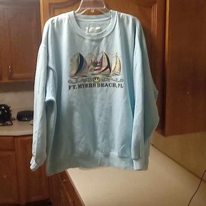 PACIFIC & COMPNY ESTABLISHED 1965 WOMENS SWEATSHIRT SIZE  LARGE